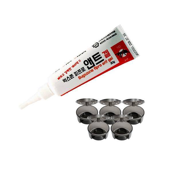개미약 벅스존피프로앤트겔 30g  + 원터치먹이캡 5개